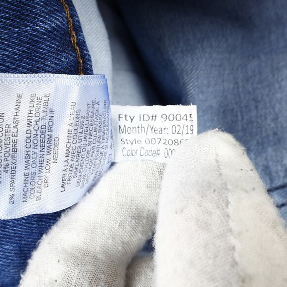 Express Womens Plus 18R Skinny Mid-Rise Medium Wash Denim Blue Jeans - Picture 12 of 12